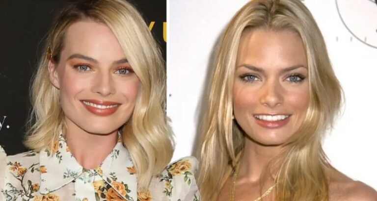 A side-by-side picture of Margot and Jaime