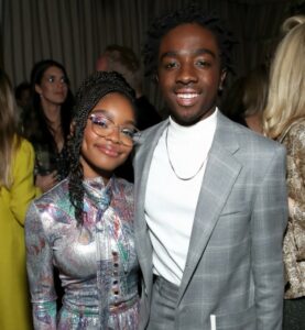 Caleb Mclaughlin and Marsai Martin