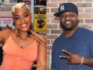 Aries Spears and Tiffany Haddish