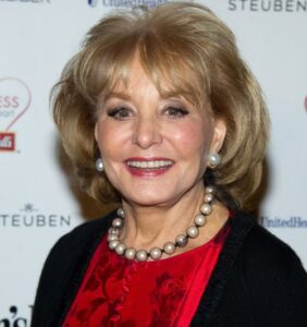 Journalist Barbara Walters