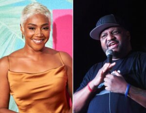 Tiffany Haddish and Aries Spears