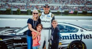 Aric Almirola Wife Janice Almirola & Kids