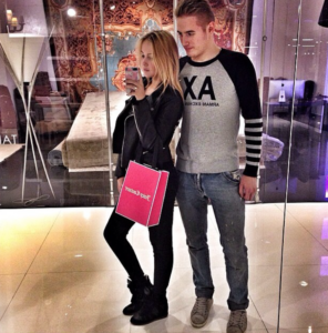 Ivan Barbashev And His Wife Ksenia 