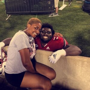 Mekhi Becton Girlfriend Kay Stylez