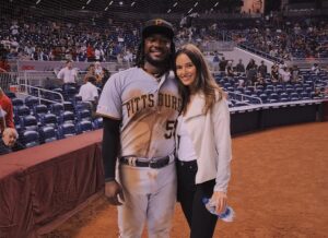 Padres Josh Bell Wife Arlia Duarte