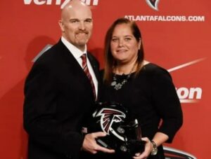 Dan Quinn with Wife Stacey Quinn 