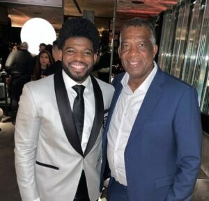 PK Subban with his father