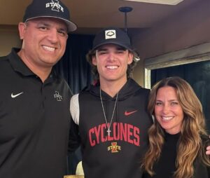 Anthony Becht with family