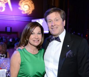 Barbara Tory with his husband