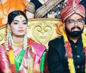 Neha Singh Rathore with her Husband 