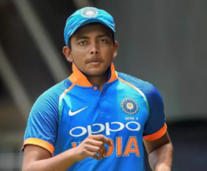 Prithvi Shaw