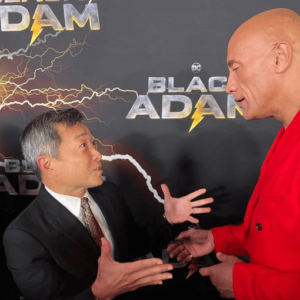 Jim Lee With The Rock