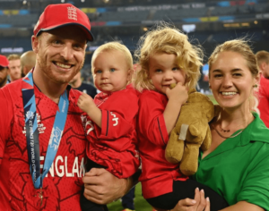 Jos Buttler With Family