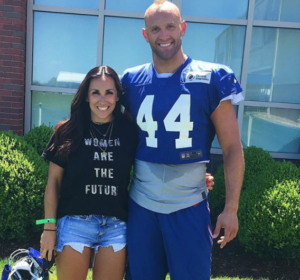 Mark Herzlich and Wife Danielle