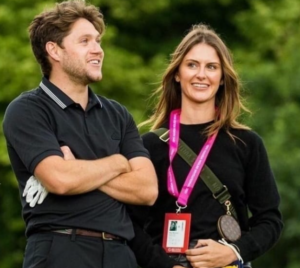 Niall Horan and Amelia Woolley