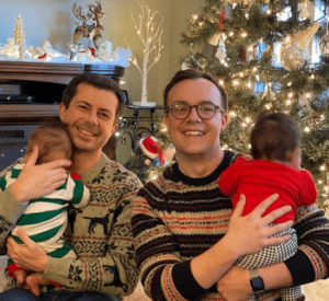 Pete Buttigieg With Family