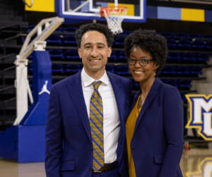 Shaka Smart With Wife