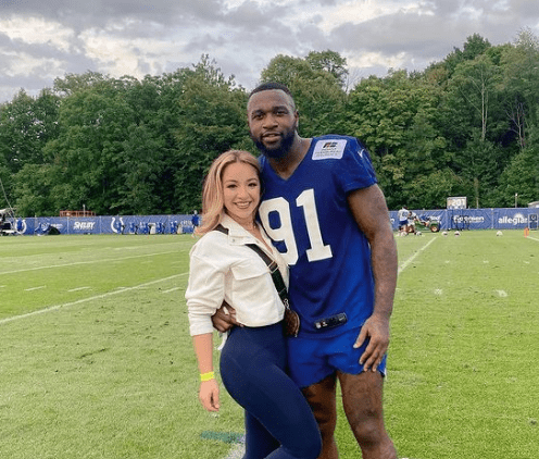 Yannick Ngakoue And Girlfriend Maria Perez