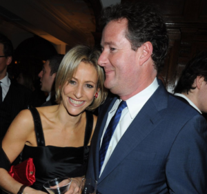 Emily Morgan and Piers Morgan