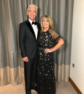 Phillip Schofield with his Wife 