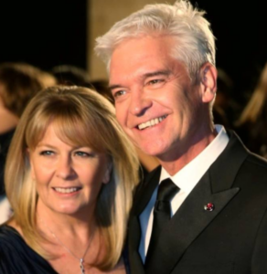 Phillip Schofield with his Wife