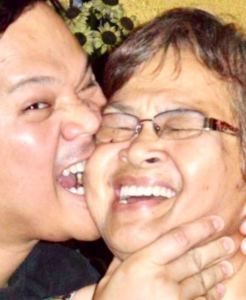 Bayani Agbayani & his mother