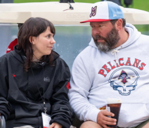 Bert Kreischer and his wife