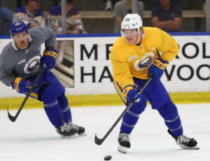 Brock Caufield with his brother 