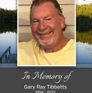 Gary Tibbetts Obituary