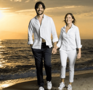 Giulio Berruti and Maria Elena Boschi