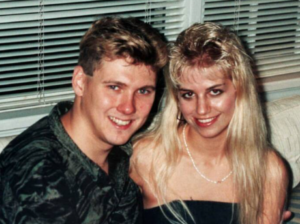 Karla Homolka and his husband.