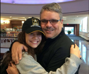 Robert W smith and his daughter Madison.