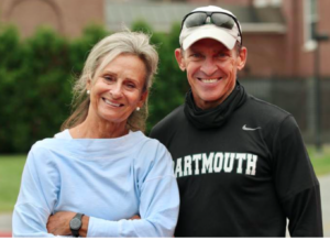 Buddy Teevens and his wife kirsten teevens. 