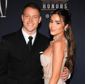 Christian McCaffrey And Olivia Culpo 