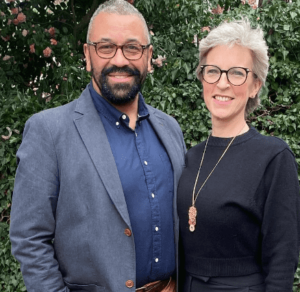 James Cleverly and his Wife