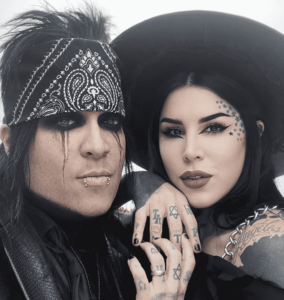 Kat Von D with Her Husband 