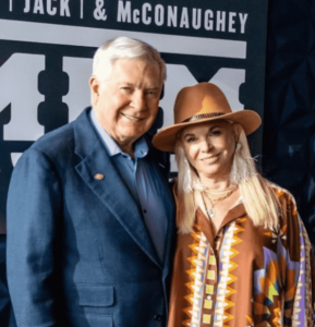 Mack Brown and Sally Brown 