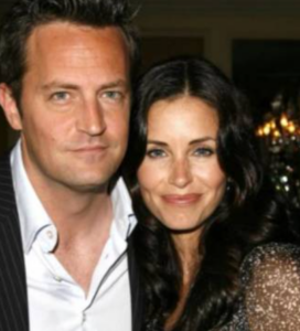 Matthew Perry with his co-star