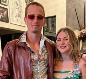 Riley Hawk and Frances Bean Cobain