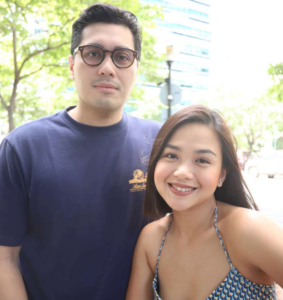 Gian Magdangal and Lara Maigue