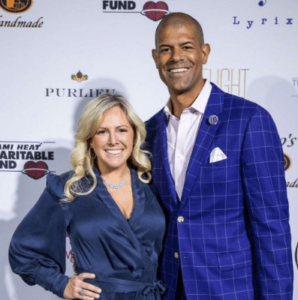 Shane Battier and his Wife  