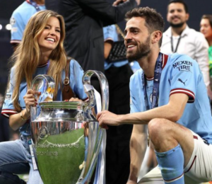 Bernardo Silva and Wife Ines Tomaz