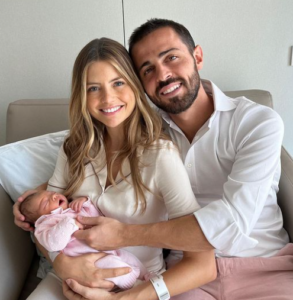 Bernardo Silva and Wife Ines Tomaz