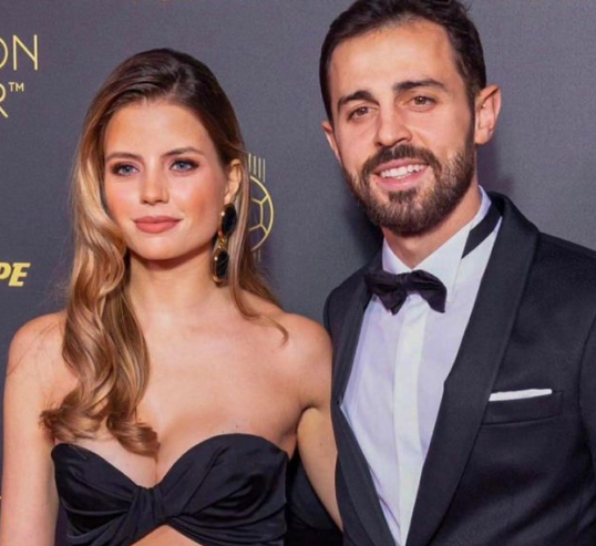 Bernardo Silva and Wife Ines Tomaz