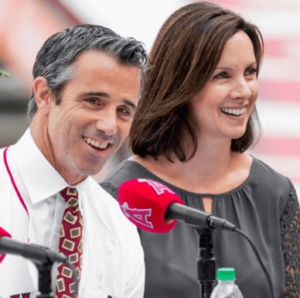 Brad Ausmus and Liz Ausmus