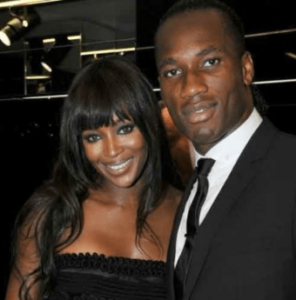 Didier Drogba and Ex-Wife Lalla Diakite 