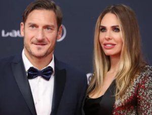 Francesco Totti and Ilary Blasi