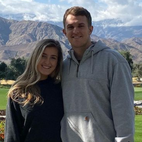 Jake Browning with His Girlfriend