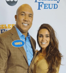 Hines Ward with his Wife