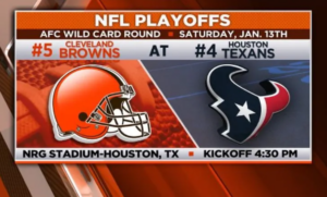 Browns Vs. Texans Match